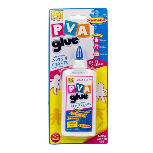 151 Kids PVA Glue for Arts and Crafts 150ml