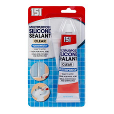 151 Multipurpose Silicone Sealant Clear / White