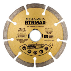 RTRMAX Dry Diamond Cutting Disc 115 / 230
