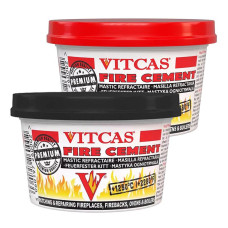 Vitcas Fire Cement Heat Resistant to 1250ºC Black / Buff