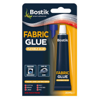 Bostik Flexible Fabric Glue 20ml Ultra Strong