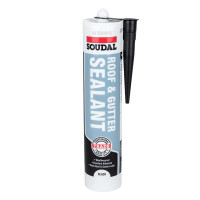 Soudal Roof and Gutter Sealant in Black