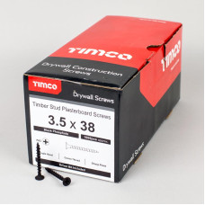 Timco Black Drywall Screws Coarse Thread