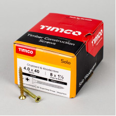 Timco Solo Chipboard & Woodscrews Yellow